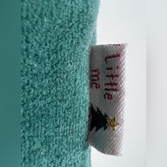 Little me velour bear green onesie 3 months - Picture 3 of 8